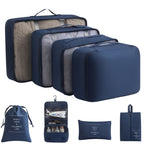 Multi Piece Travel Storage Bags