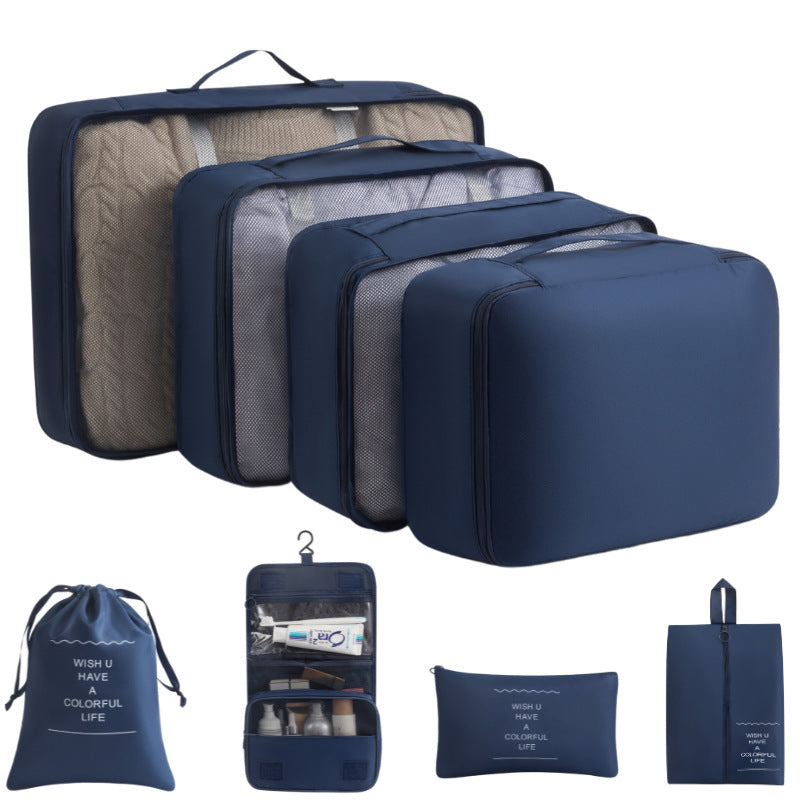 Multi Piece Travel Storage Bags