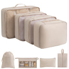 Multi Piece Travel Storage Bags