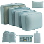 Multi Piece Travel Storage Bags