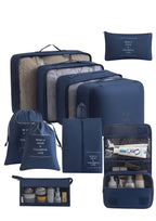 Multi Piece Travel Storage Bags