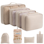 Multi Piece Travel Storage Bags