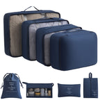 Multi Piece Travel Storage Bags