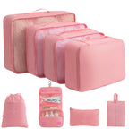 Multi Piece Travel Storage Bags