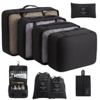Multi Piece Travel Storage Bags