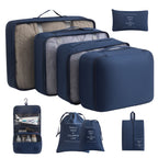 Multi Piece Travel Storage Bags