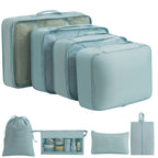 Multi Piece Travel Storage Bags
