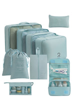 Multi Piece Travel Storage Bags