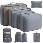 Multi Piece Travel Storage Bags