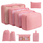Multi Piece Travel Storage Bags