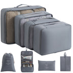 Multi Piece Travel Storage Bags