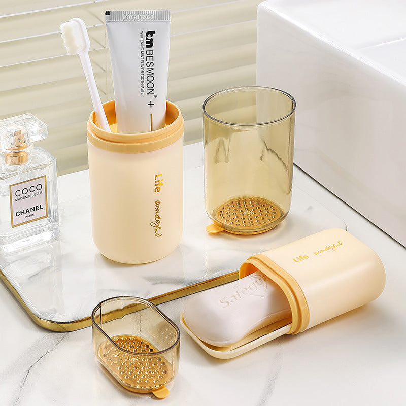 Travel Gargle Cup & Soap Box