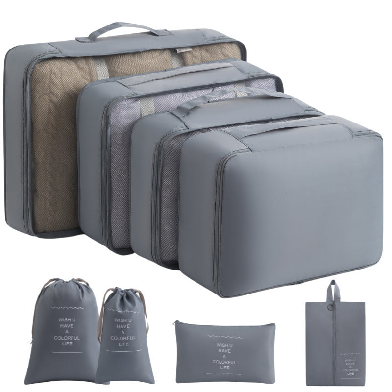 Multi Piece Travel Storage Bags