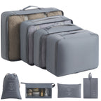 Multi Piece Travel Storage Bags
