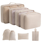 Multi Piece Travel Storage Bags