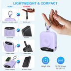 Keychain Power Bank with LED display