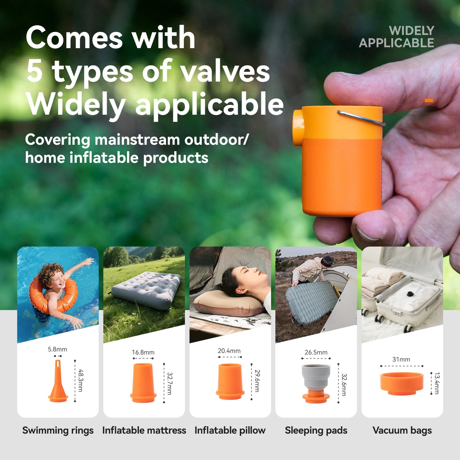 Qunature Lightweight Air Pump