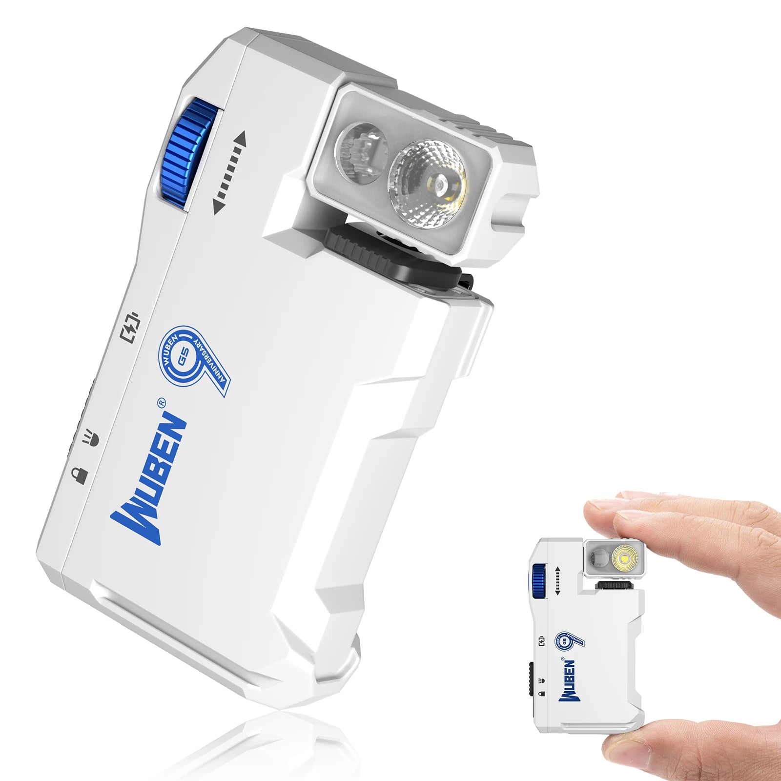 400 Lumens Rechargeable EDC Flashlight