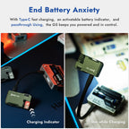 400 Lumens Rechargeable EDC Flashlight