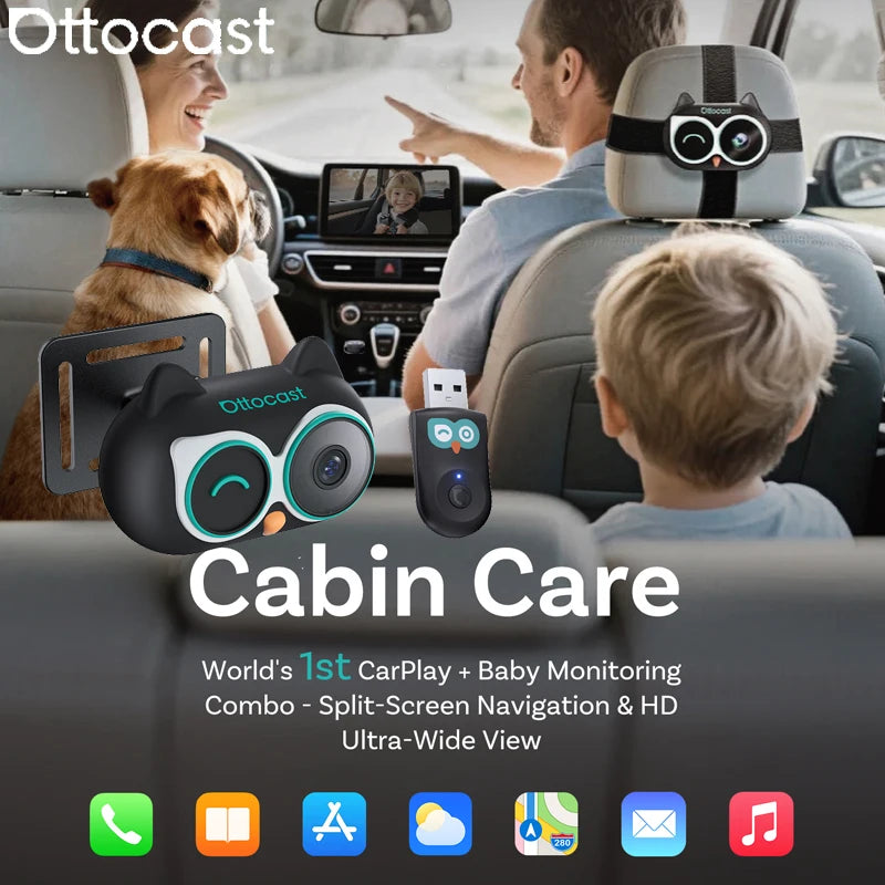 OTTOCAST Cabin Care with Wireless Carplay