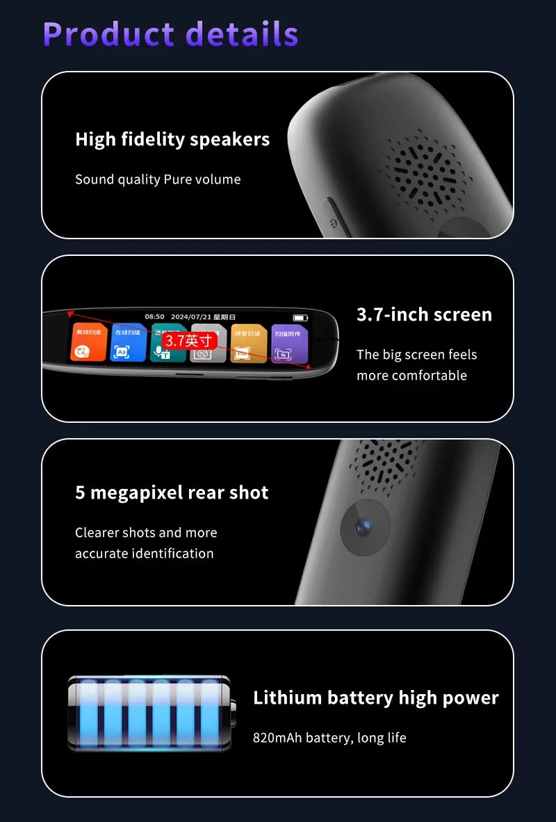 S65 Pro Scanning Translation Pen