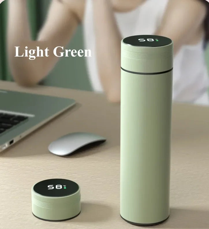 Temperature Display Stainless Steel Thermos