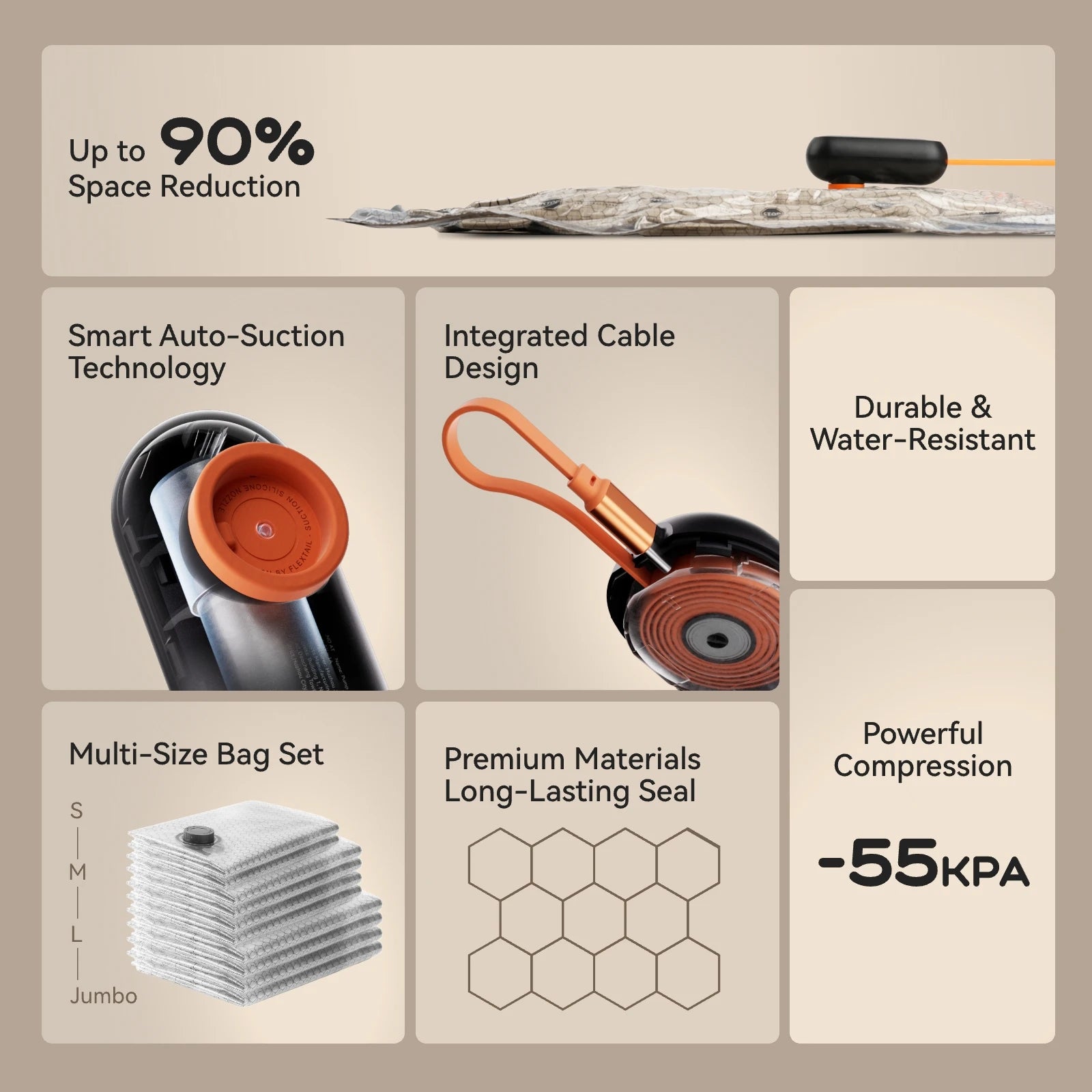 FLEXTAIL X VOLLYC Nano Bag Sets