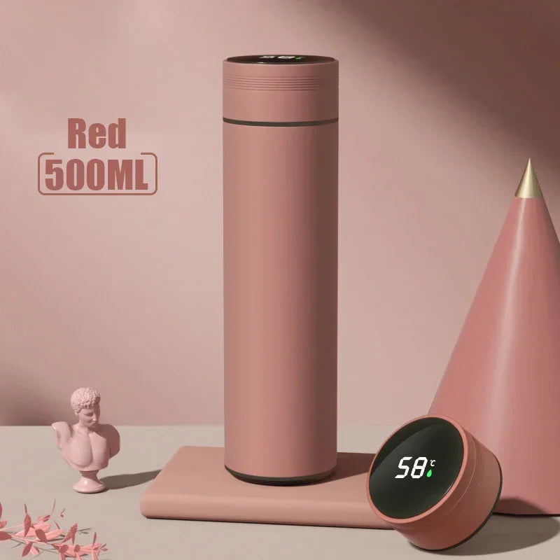 Temperature Display Stainless Steel Thermos