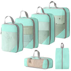 Compression Packing Cubes for Suitcases Travel Accessories Expandable Packing Organizers Lightweight Travel Organizer Cubes