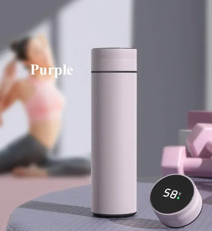 Temperature Display Stainless Steel Thermos