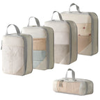 Compression Packing Cubes for Suitcases Travel Accessories Expandable Packing Organizers Lightweight Travel Organizer Cubes