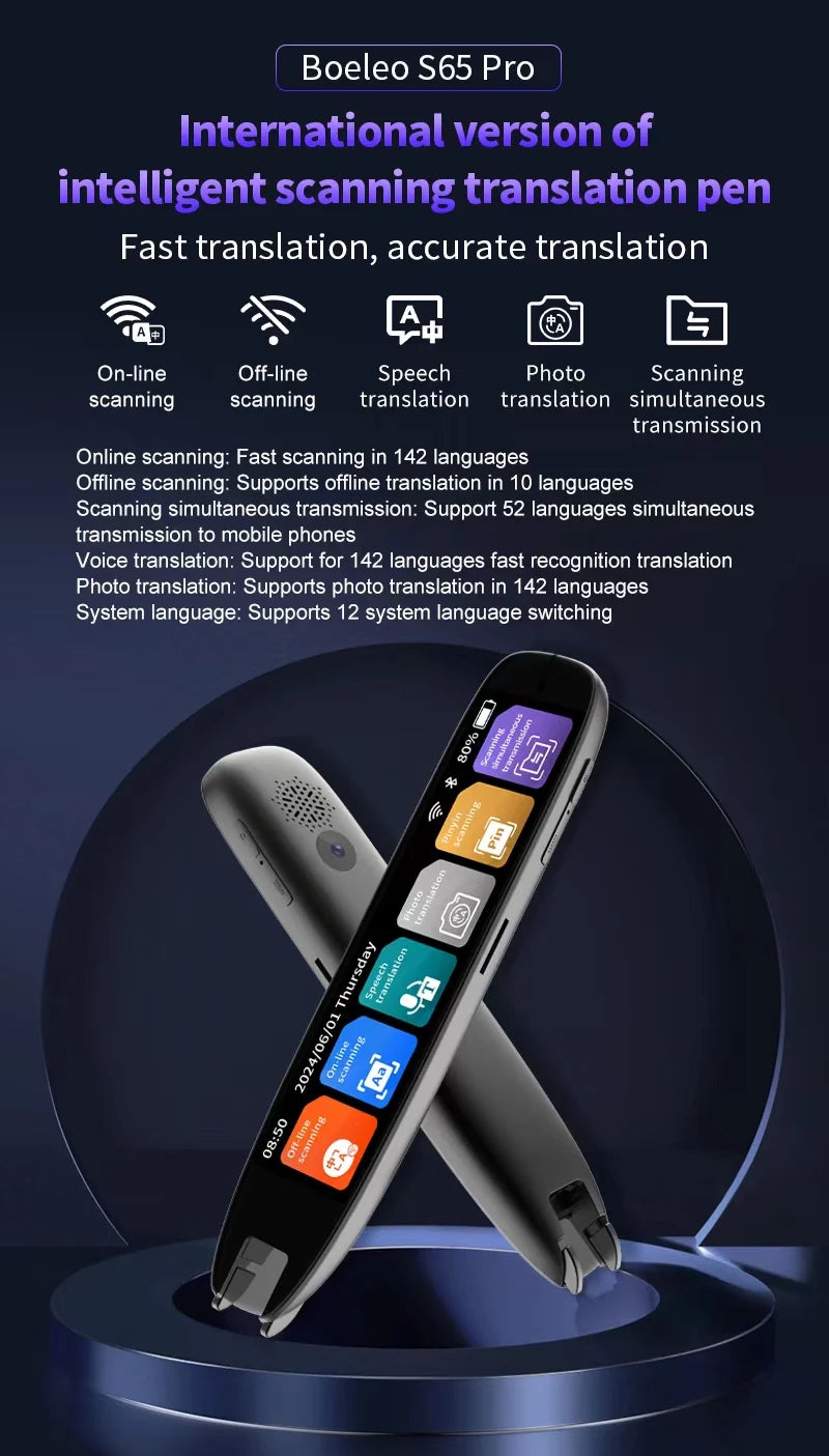 S65 Pro Scanning Translation Pen