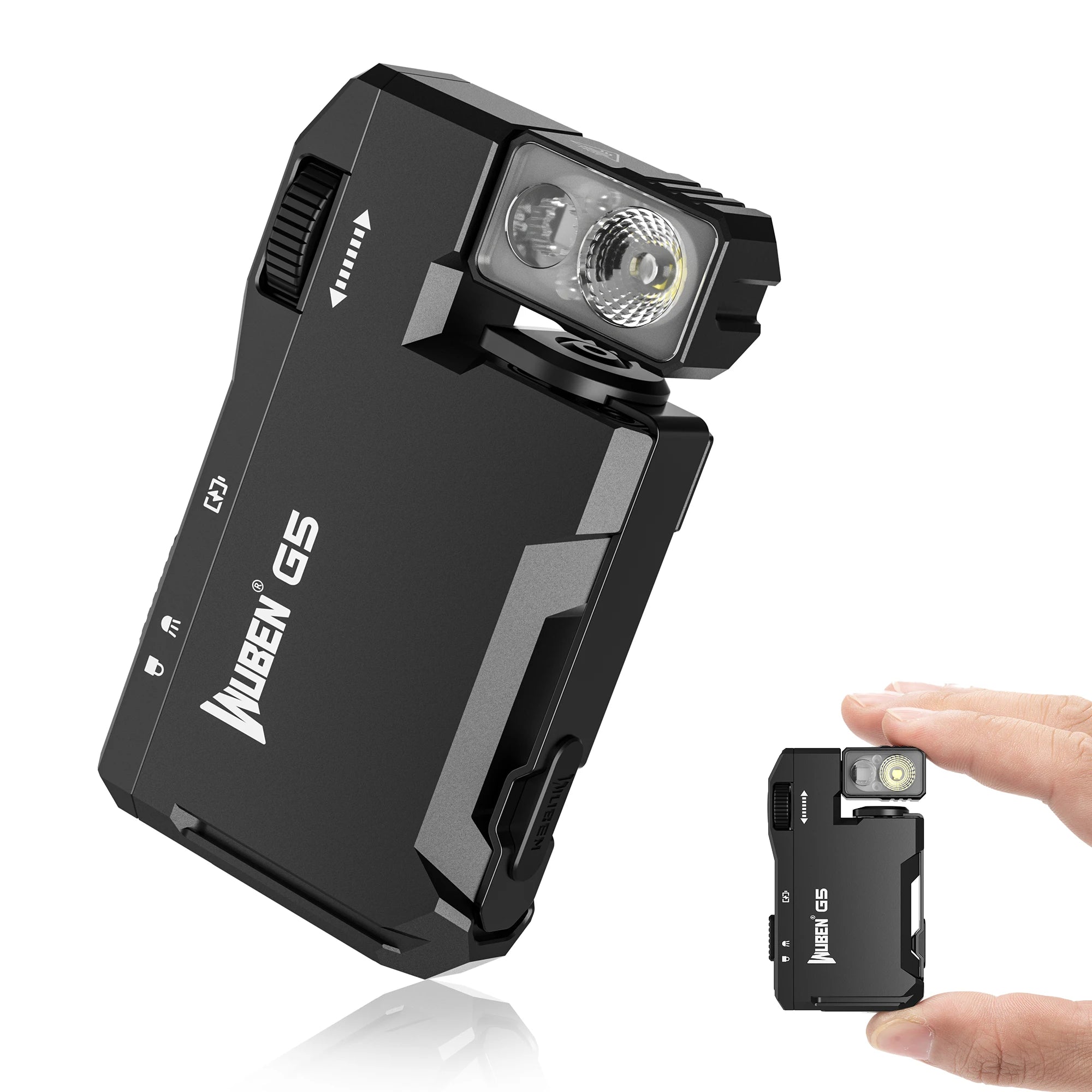 400 Lumens Rechargeable EDC Flashlight