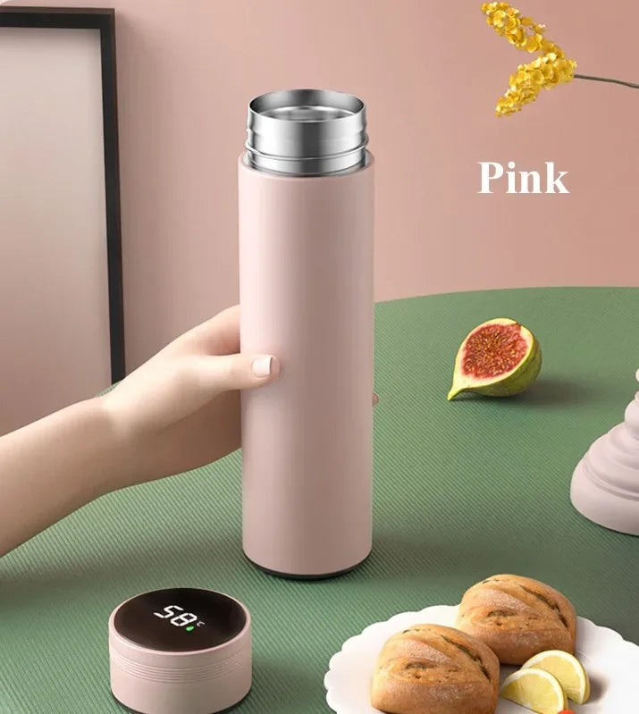 Temperature Display Stainless Steel Thermos