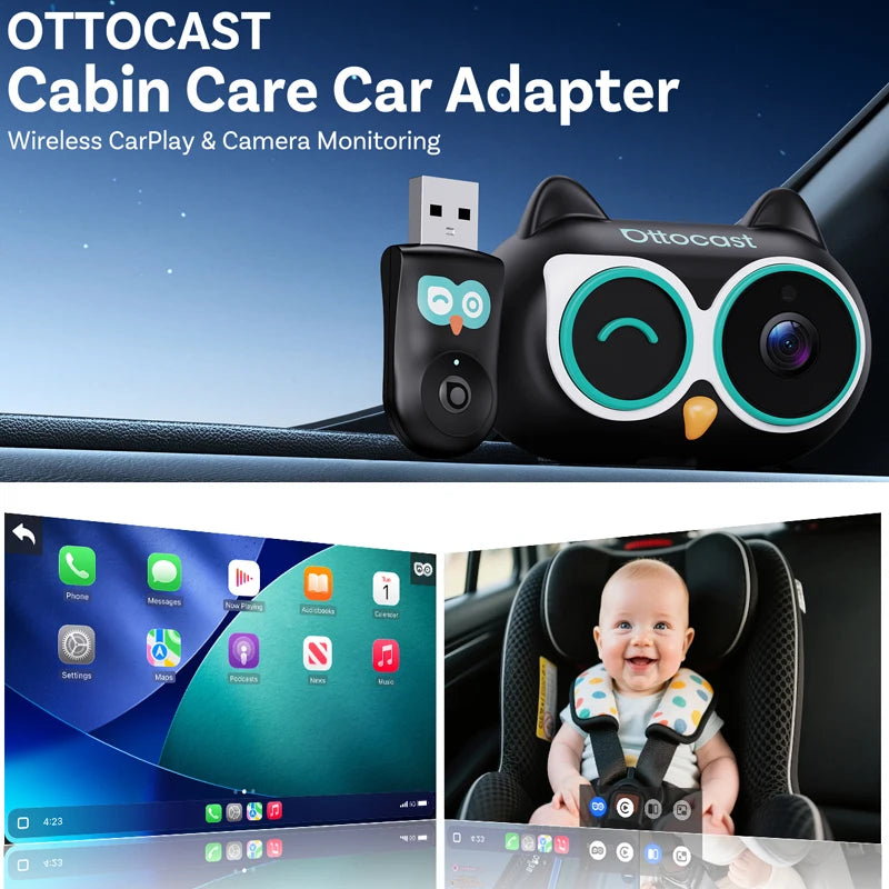 OTTOCAST Cabin Care with Wireless Carplay